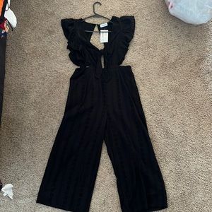 Lilyful black cut out romper